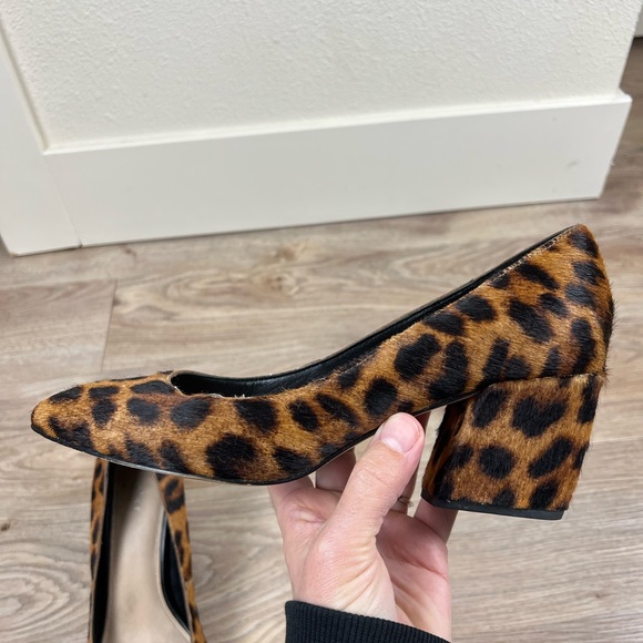 Botkier Leopard Print Block Heels - Picture 7 of 7